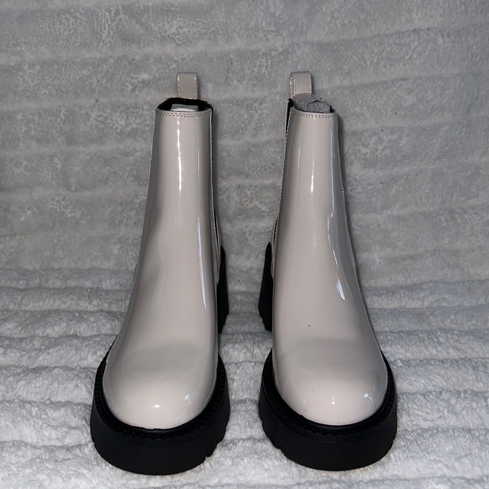 Madden girl white boots